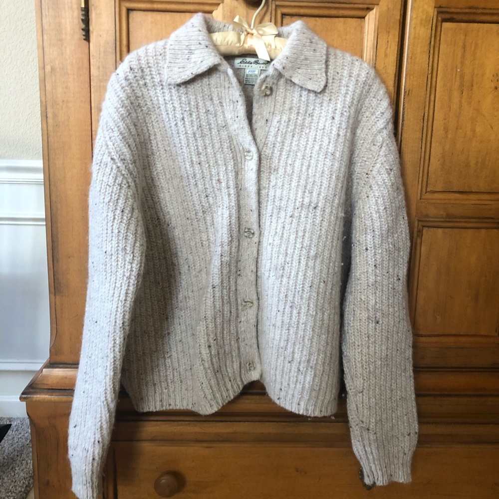Vintage Eddie Bauer Sweater Coat